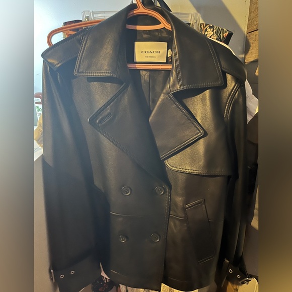 Coach Leather Mini Trench - Picture 2 of 4